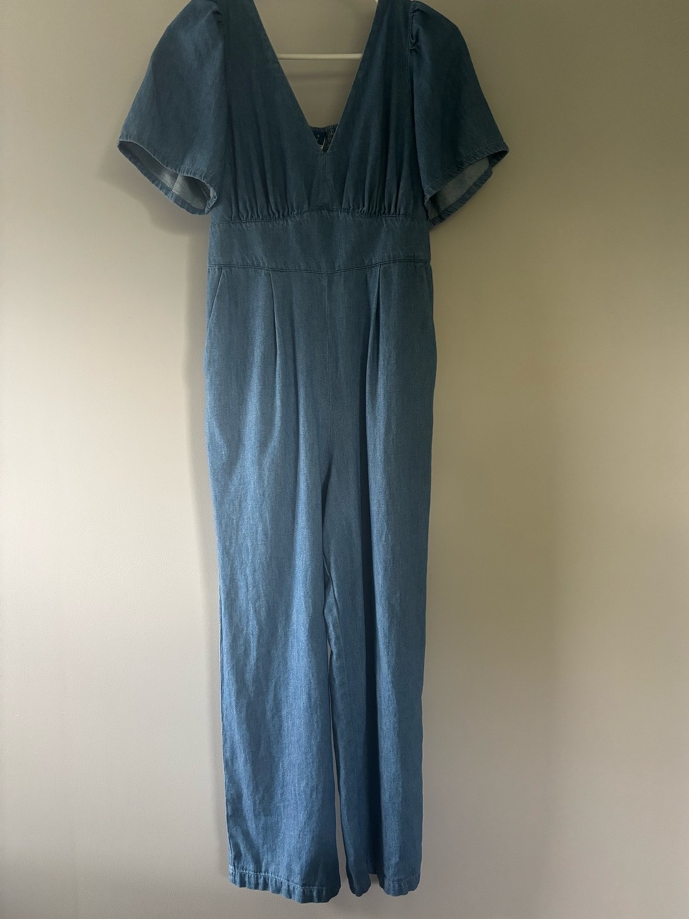 Old Navy Wide-Leg Denim Jumpsuit